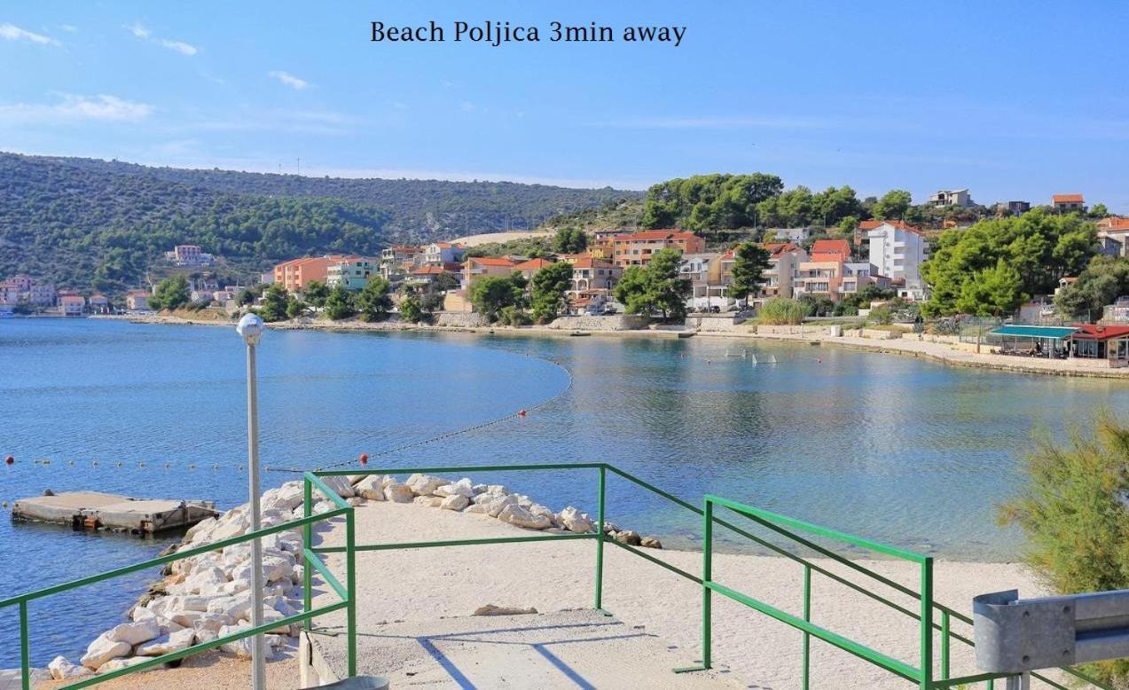 Seaside Villa Near Trogir - Poljica Marina Luaran gambar